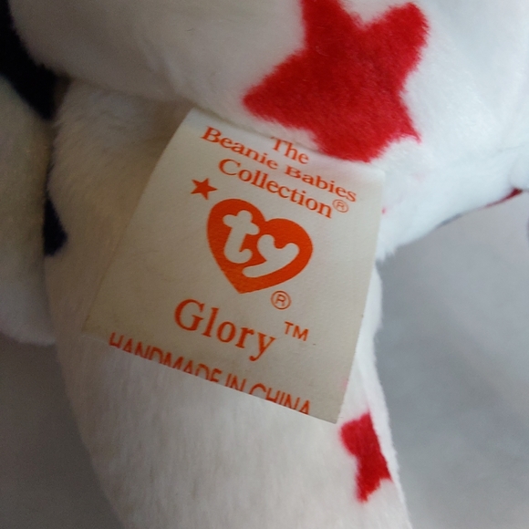 🔴Buy 2 - Get 1 -- Ty Beanie Baby "Glory" with Rare Tag Issues - Picture 10 of 13